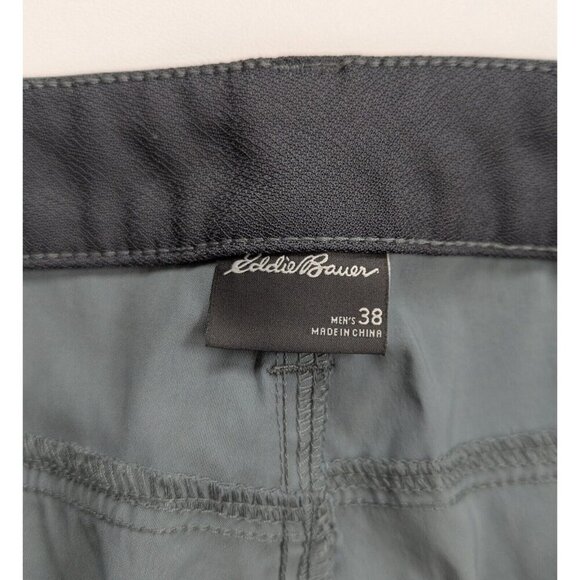 Eddie Bauer Men’s Storm Rainier Chino Shorts Size 38 Grey - Picture 3 of 6